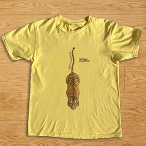Yellow National Geographic Tiger Tee